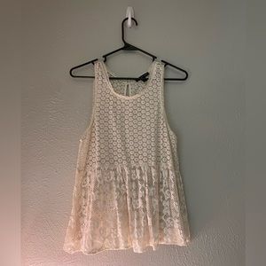 American Eagle Lace Tank Top